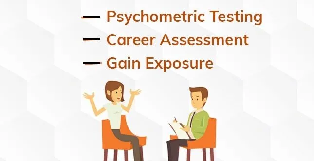 How does the psychometric test work for career counselling